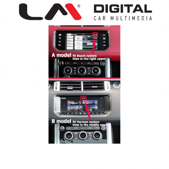 LM Digital - LM JFK9023 Οθόνη OEM Multimedia Αυτοκινήτου για Range Rover Sport L494 2013 > 2017 (CarPlay/AndroidAuto/BT/GPS/WIFI/GPRS)