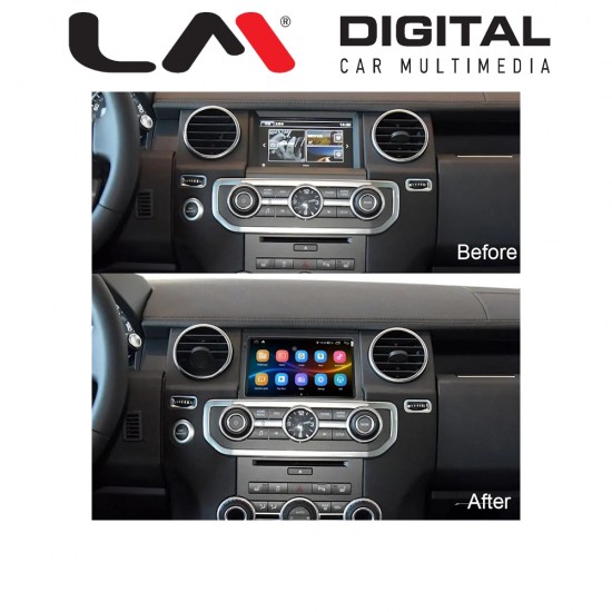 LM Digital - LM JFK9007 Οθόνη OEM Multimedia Αυτοκινήτου για Land Rover Discovery 4 (L319) 2009 > 2016 (CarPlay/AndroidAuto/BT/GPS/WIFI/GPRS)
