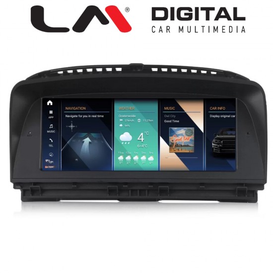 LM Digital - LM JFK6208 Οθόνη OEM Multimedia Αυτοκινήτου για BMW 7 Series E65/E66 2004 > 2009 (CarPlay/AndroidAuto/BT/GPS/WIFI/GPRS)