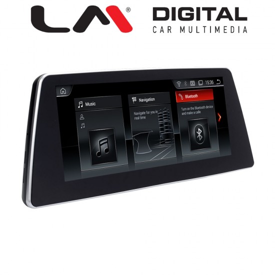 LM Digital - LM JFK345 EVO Οθόνη OEM Multimedia Αυτοκινήτου για BMW 5 Series (G30) 2018 > με εργοστασιακό σύστημα EVO (CarPlay/AndroidAuto/BT/GPS/WIFI/GPRS)