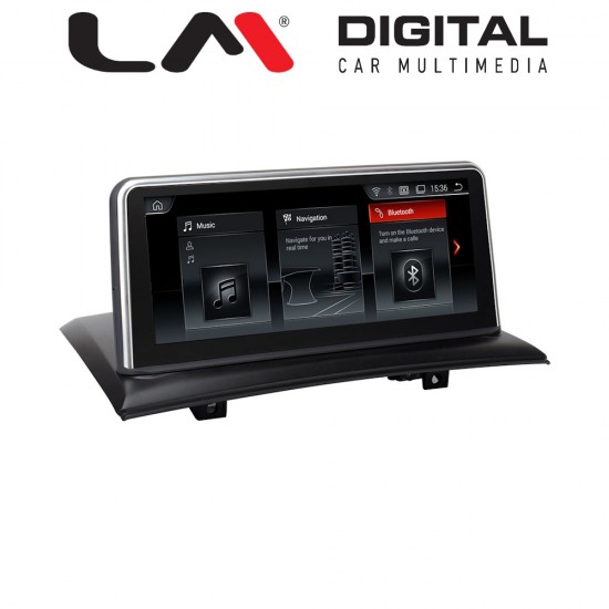 LM Digital - LM JFK103 8128 Οθόνη OEM Multimedia Αυτοκινήτου για BMW X3 E83 2003 > 2010 (CarPlay/AndroidAuto/BT/GPS/WIFI/GPRS)