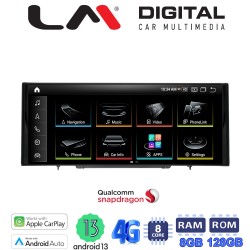 LM Digital - LM JFK296 8128 Οθόνη OEM Multimedia Αυτοκινήτου για AUDI A3 2014 > 2020 (CarPlay/AndroidAuto/BT/GPS/WIFI/GPRS)