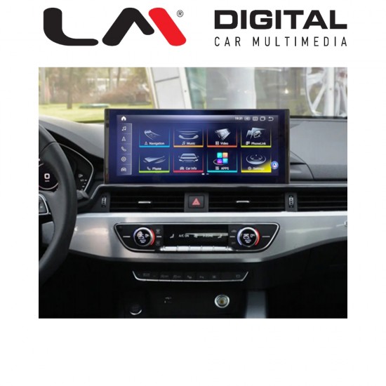 LM Digital - LM JFK920 8128 Οθόνη OEM Multimedia Αυτοκινήτου για AUDI A4/A5 2016 > 2021 (CarPlay/AndroidAuto/BT/GPS/WIFI/GPRS)
