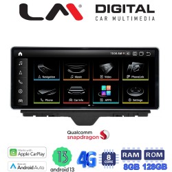 LM Digital - LM JFK290N 8128 Οθόνη OEM Multimedia Αυτοκινήτου για AUDI A1 2010 > 2018 για μοντέλα με στρογγυλό LVDS and original Navi (CarPlay/AndroidAuto/BT/GPS/WIFI/GPRS)