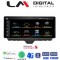 LM Digital - LM JFK290N 8128 Οθόνη OEM Multimedia Αυτοκινήτου για AUDI A1 2010 > 2018 για μοντέλα με στρογγυλό LVDS and original Navi (CarPlay/AndroidAuto/BT/GPS/WIFI/GPRS)