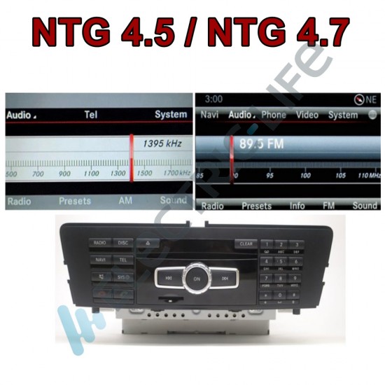 LM Digital - LM GH8 824 NTG45 Οθόνη OEM Multimedia Αυτοκινήτου για Mercedes C Class (W204) 2011 > 2014 (CarPlay/AndroidAuto/BT/GPS/WIFI/GPRS)
