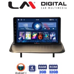LM Digital - LM ZL4323UP GPS Οθόνη OEM Multimedia Αυτοκινήτου για Peugeot 3008 2009 > 2016 (BT/GPS/WIFI/GPRS)