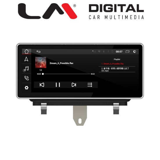 LM Digital - LM JFK292 464 Οθόνη OEM Multimedia Αυτοκινήτου για AUDI Q3 2009 > 2018 (CarPlay/AndroidAuto/BT/GPS/WIFI/GPRS)
