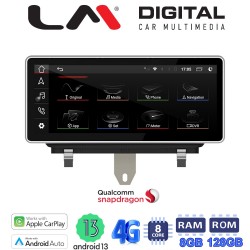 LM Digital - LM JFK292 8128 Οθόνη OEM Multimedia Αυτοκινήτου για AUDI Q3 2009 > 2018 (CarPlay/AndroidAuto/BT/GPS/WIFI/GPRS)