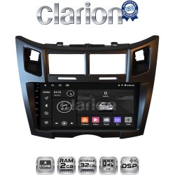 CLARION GL31085B Οθόνη OEM Multimedia Αυτοκινήτου για Toyota Yaris 2006 > 2011 (CarPlay/AndroidAuto/BT/GPS/WIFI)
