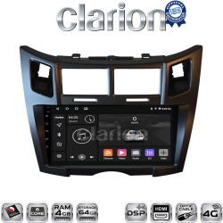 CLARION GL74085B Οθόνη OEM Multimedia Αυτοκινήτου για Toyota Yaris 2006 > 2011 (CarPlay/AndroidAuto/BT/GPS/WIFI/GPRS)