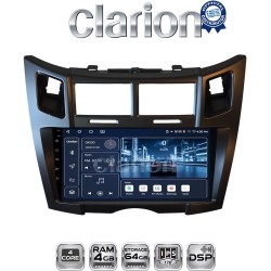 CLARION GL32085B Οθόνη OEM Multimedia Αυτοκινήτου για Toyota Yaris 2006 > 2011 (CarPlay/AndroidAuto/BT/GPS/WIFI/GPRS)