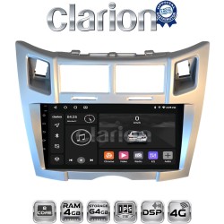 CLARION GL72085S Οθόνη OEM Multimedia Αυτοκινήτου για Toyota Yaris 2006 > 2011 (CarPlay/AndroidAuto/BT/GPS/WIFI/GPRS)