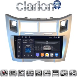 CLARION GL75085S Οθόνη OEM Multimedia Αυτοκινήτου για Toyota Yaris 2006 > 2011 (CarPlay/AndroidAuto/BT/GPS/WIFI/GPRS)