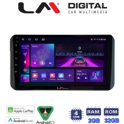 LM Digital - LM ZA4754H GPS Οθόνη OEM Multimedia Αυτοκινήτου για Toyota Yaris 2023 >high version (CarPlay/AndroidAuto/BT/GPS/WIFI/GPRS)