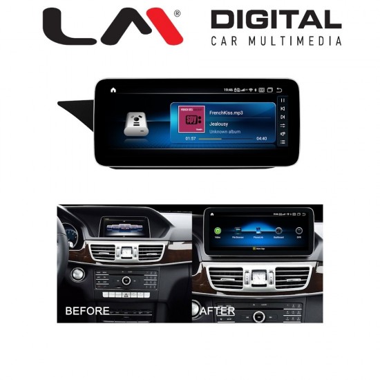 LM Digital - LM JFK504 464 Οθόνη OEM Multimedia Αυτοκινήτου για Mercedes W212 2015 > 2016 με εργοστασιακό σύστημα NTG 5.0 (CarPlay/AndroidAuto/BT/GPS/WIFI/GPRS)