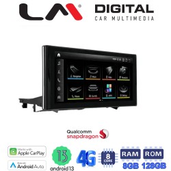 LM Digital - LM JFK036 8128 Οθόνη OEM Multimedia Αυτοκινήτου για Audi A6/A7 2016 > 2018 (CarPlay/AndroidAuto/BT/GPS/WIFI/GPRS)