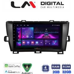 LM Digital - LM ZA4561B GPS Οθόνη OEM Multimedia Αυτοκινήτου για Toyota Prius 2009 > 2015 (CarPlay/AndroidAuto/BT/GPS/WIFI/GPRS)