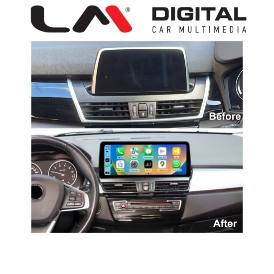 LM Digital - LM JFK552 EVO 464 Οθόνη OEM Multimedia Αυτοκινήτου για BMW S.2 F45 2014 > με εργοστασιακό σύστημα EVO (CarPlay/AndroidAuto/BT/GPS/WIFI/GPRS)
