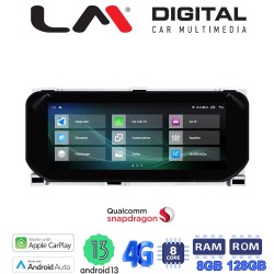 LM Digital - LM JFKL494 HAR Οθόνη OEM Multimedia Αυτοκινήτου για Range Rover Evoque 2013 > 2017 με εργοστασιακό σύστημα Harman (CarPlay/AndroidAuto/BT/GPS/WIFI/GPRS)