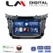 LM Digital - LM N4156NAV GPS Οθόνη OEM Multimedia Αυτοκινήτου για HYUNDAI I30 2012-2016 (CarPlay/AndroidAuto/BT/GPS/WIFI)
