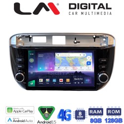 LM Digital - LM T8264 GPS Οθόνη OEM Multimedia Αυτοκινήτου για Fiat Grande Punto 2012> (CarPlay/AndroidAuto/BT/GPS/WIFI/GPRS)