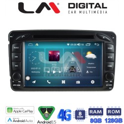 LM Digital - LM T8171 GPS Οθόνη OEM Multimedia Αυτοκινήτου για MERCEDES C (W203) - CLK (W208) 1999 > 2003 (CarPlay/AndroidAuto/BT/GPS/WIFI/GPRS)