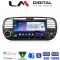 LM Digital - LM T8315 GPS Οθόνη OEM Multimedia Αυτοκινήτου για Fiat 500 2007 > 2016 (CarPlay/AndroidAuto/BT/GPS/WIFI/GPRS)