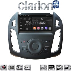 CLARION GL74858B Οθόνη OEM Multimedia Αυτοκινήτου για Ford Transit Connect 2013 > 2017 (CarPlay/AndroidAuto/BT/GPS/WIFI/GPRS)