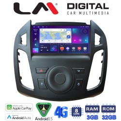 LM Digital - LM ZE8858B GPS Οθόνη OEM Multimedia Αυτοκινήτου για Ford Transit Connect 2013 > 2017 (CarPlay/AndroidAuto/BT/GPS/WIFI/GPRS)
