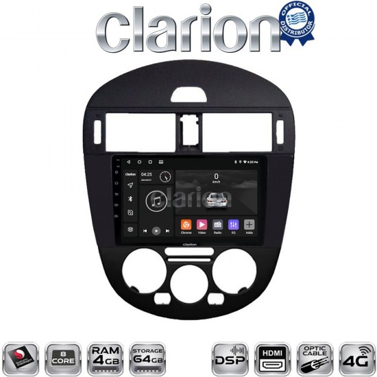 CLARION GL74648B Οθόνη OEM Multimedia Αυτοκινήτου για Nissan Pulsar 2015 > (CarPlay/AndroidAuto/BT/GPS/WIFI/GPRS)