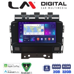 LM Digital - LM V4072 GPS Οθόνη OEM Multimedia Αυτοκινήτου για OPEL ASTRA J 2011 > 2015 (CarPlay/AndroidAuto/BT/GPS/WIFI/GPRS)