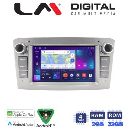 LM Digital - LM V4025 GPS Οθόνη OEM Multimedia Αυτοκινήτου για TOYOTA AVENSIS T25 2003 > 2008 (CarPlay/AndroidAuto/BT/GPS/WIFI/GPRS)