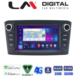 LM Digital - LM E8025B GPS Οθόνη OEM Multimedia Αυτοκινήτου για TOYOTA AVENSIS T25 2003 > 2008 (CarPlay/AndroidAuto/BT/GPS/WIFI)