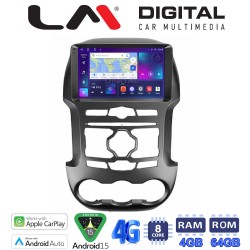 LM Digital - LM ZC8345 GPS Οθόνη OEM Multimedia Αυτοκινήτου για Ford Ranger 2011 > 2015 (CarPlay/AndroidAuto/BT/GPS/WIFI/GPRS)