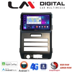 LM Digital - LM ZT8964 GPS Οθόνη OEM Multimedia Αυτοκινήτου για Ford F150 2009 > 2014 (CarPlay/AndroidAuto/BT/GPS/WIFI/GPRS)