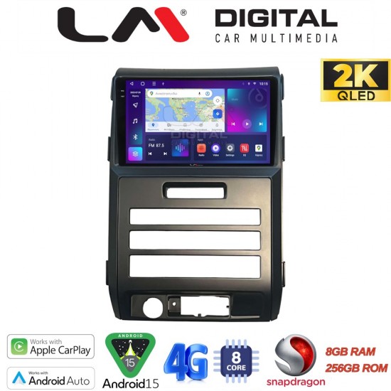 LM Digital - LM ZQ8964 GPS Οθόνη OEM Multimedia Αυτοκινήτου για Ford F150 2009 > 2014 (CarPlay/AndroidAuto/BT/GPS/WIFI/GPRS)