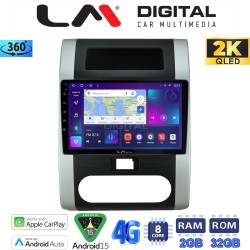LM Digital - LM ZB8002 GPS Οθόνη OEM Multimedia Αυτοκινήτου για Nissan X Trail 2005 > 2013 (CarPlay/AndroidAuto/BT/GPS/WIFI/GPRS)