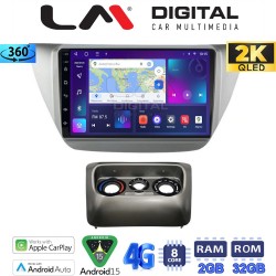 LM Digital - LM ZB8036 GPS Οθόνη OEM Multimedia Αυτοκινήτου για MITSUBISHI Lancer 2000>2007 (CarPlay/AndroidAuto/BT/GPS/WIFI/GPRS)