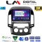LM Digital - LM ZB8043AC GPS Οθόνη OEM Multimedia Αυτοκινήτου για HYUNDAI i30 2007-2012 (CarPlay/AndroidAuto/BT/GPS/WIFI/GPRS)