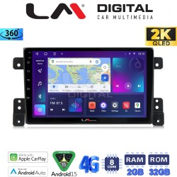 LM Digital - LM ZB8053 GPS Οθόνη OEM Multimedia Αυτοκινήτου για SUZUKI G.VITARA 2005>2015 (CarPlay/AndroidAuto/BT/GPS/WIFI/GPRS)