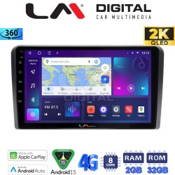 LM Digital - LM ZB8190 GPS Οθόνη OEM Multimedia Αυτοκινήτου για PEUGEOT 308 2013> (CarPlay/AndroidAuto/BT/GPS/WIFI/GPRS)