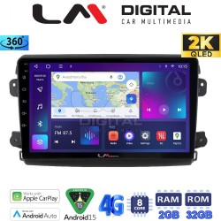 LM Digital - LM ZB8192 GPS Οθόνη OEM Multimedia Αυτοκινήτου για Fiat Ducato 2023 > (CarPlay/AndroidAuto/BT/GPS/WIFI/GPRS)