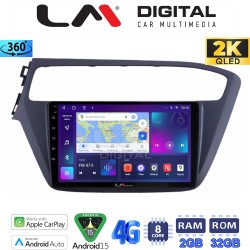 LM Digital - LM ZB8226 GPS Οθόνη OEM Multimedia Αυτοκινήτου για Hyundai i20 2019> (CarPlay/AndroidAuto/BT/GPS/WIFI/GPRS)