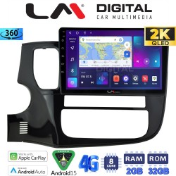 LM Digital - LM ZB8231 GPS Οθόνη OEM Multimedia Αυτοκινήτου για MITSUBISHI OUTLANDER 2013> (CarPlay/AndroidAuto/BT/GPS/WIFI/GPRS)