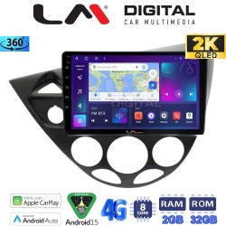 LM Digital - LM ZB8236 GPS Οθόνη OEM Multimedia Αυτοκινήτου για Ford Focus 1998 > 2004 (CarPlay/AndroidAuto/BT/GPS/WIFI/GPRS)