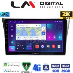 LM Digital - LM ZB8271 GPS Οθόνη OEM Multimedia Αυτοκινήτου για Subaru Impreza 2000 > 2007 (CarPlay/AndroidAuto/BT/GPS/WIFI/GPRS)