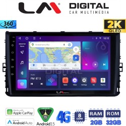 LM Digital - LM ZB8284 GPS Οθόνη OEM Multimedia Αυτοκινήτου για VW T-ROC & T-CROSS 2017> (CarPlay/AndroidAuto/BT/GPS/WIFI/GPRS)
