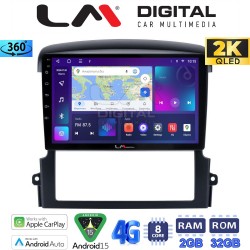 LM Digital - LM ZB8303 GPS Οθόνη OEM Multimedia Αυτοκινήτου για Kia Sorento 2006 > 2009 (CarPlay/AndroidAuto/BT/GPS/WIFI/GPRS)