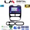 LM Digital - LM ZB8320 GPS Οθόνη OEM Multimedia Αυτοκινήτου για RENAULT CLIO 2012 > 2015 (CarPlay/AndroidAuto/BT/GPS/WIFI/GPRS)